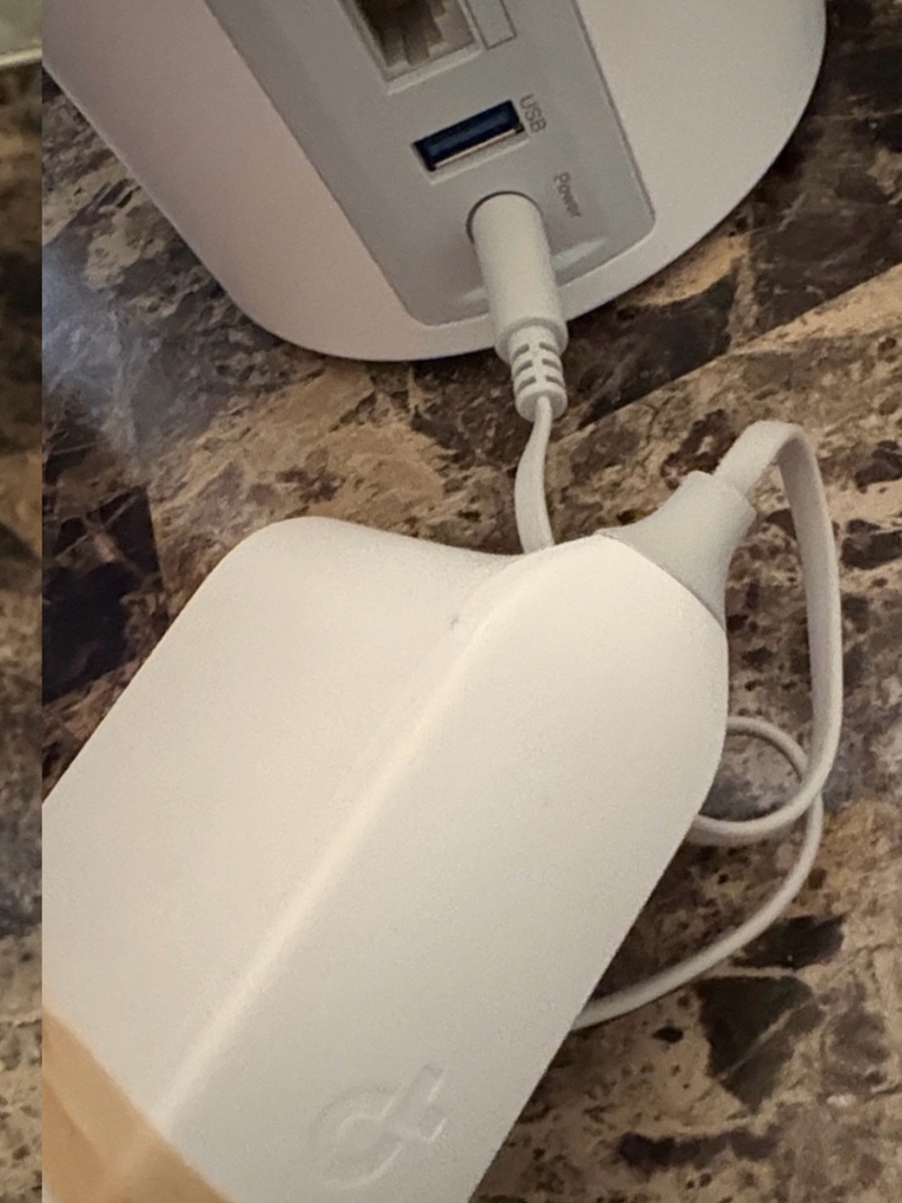 TP-Link White Cylindrical Deco Router Accent - Picture 3 of 5